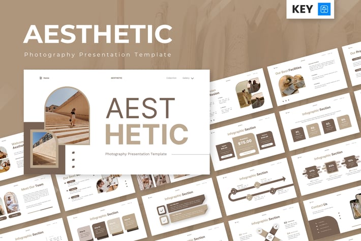 Aesthetic - Photography Keynote Templates