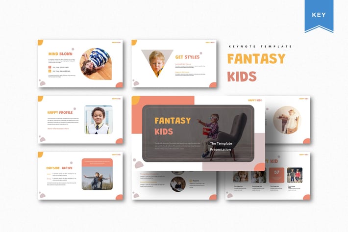 Fantasy Kids | Keynote Template