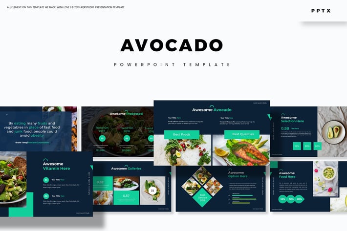 Avocado - Powerpoint Template