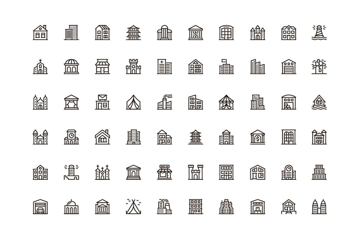 Building Unique Web Line Icons Pack