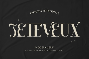 Jeteveux Modern Serif