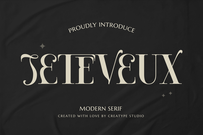 Jeteveux Modern Serif