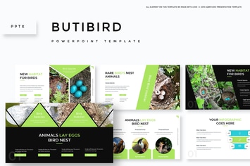 Butibird - Powerpoint Template