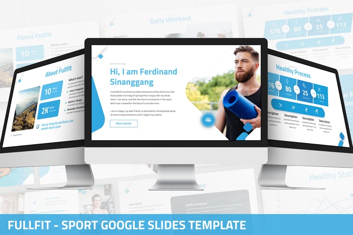 Fullfit - Sport Google Slides Template