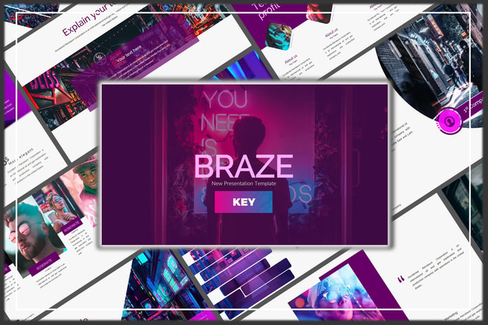 Braze Innovative Keynote Template