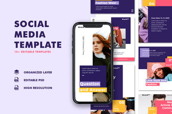 Instagram Templates - Ashle