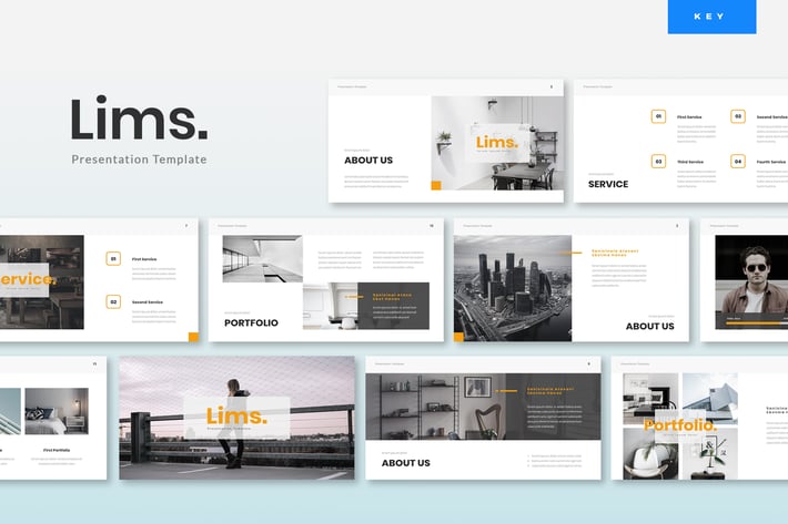 Lims - Creative Keynote Presentation Template