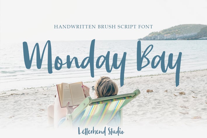 Monday Bay Handwritten Script