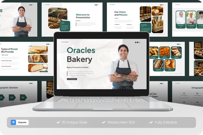 Oracles Bakery - Bakery Keynote Template