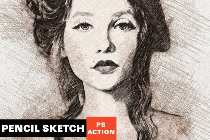 Pencil Sketch Photoshop Action