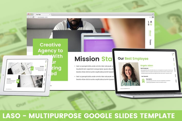 Laso - Multipurpose Google Slides Template