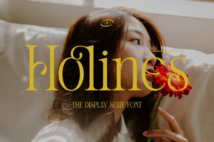 Holines Display Serif Typeface