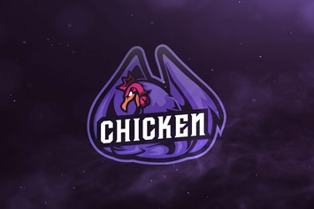 Chicken Sport and Esports Logos