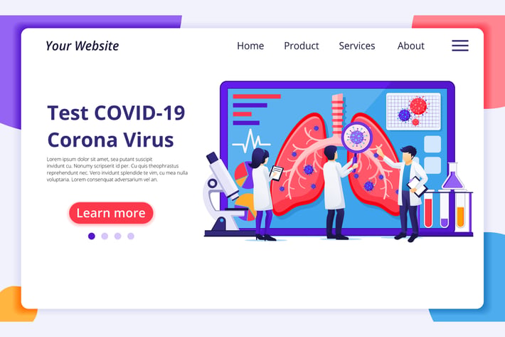 Corona Virus Illustration