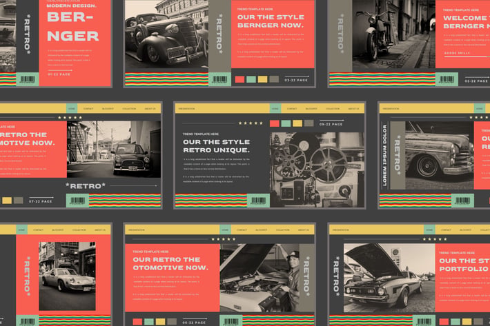 BERNGER Powerpoint Template
