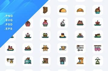 Bakery Icons