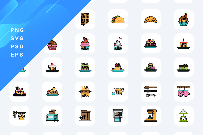 Bakery Icons