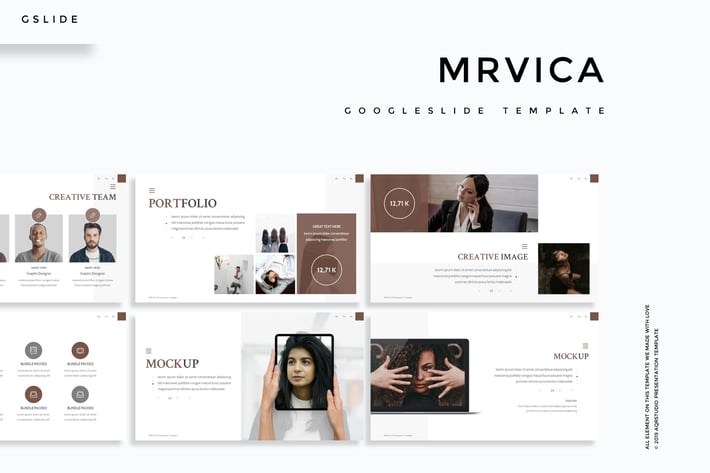 Mrvica - Google Slide Template