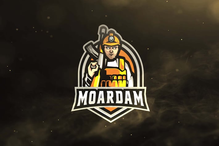 Miner Army Sport and Esports Logo