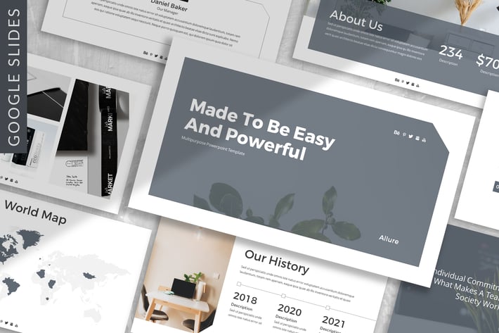 Allure - Business Google Slide Template