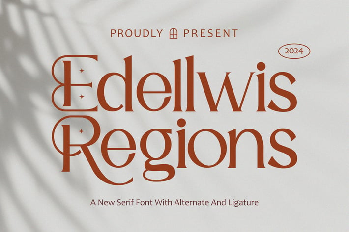 Edellwis Regions - Classy Serif Font