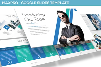 MAXPRO - GOOGLE SLIDES TEMPLATE