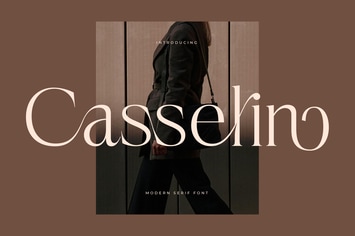 Casselin Modern Serif Font