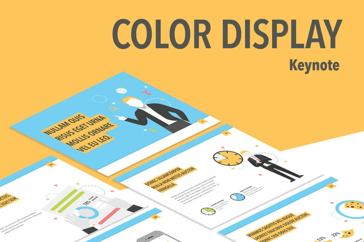 Color Display Keynote Template