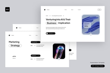 White Black Modern Technology Start Up | 001