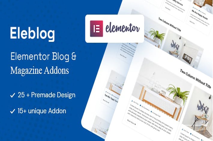 Elementor Newspaper, Magazine and Blog Addons