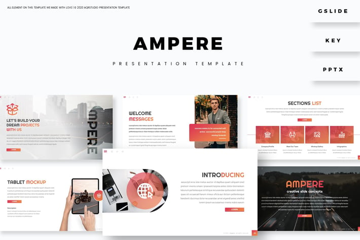 Ampere Presentation Template