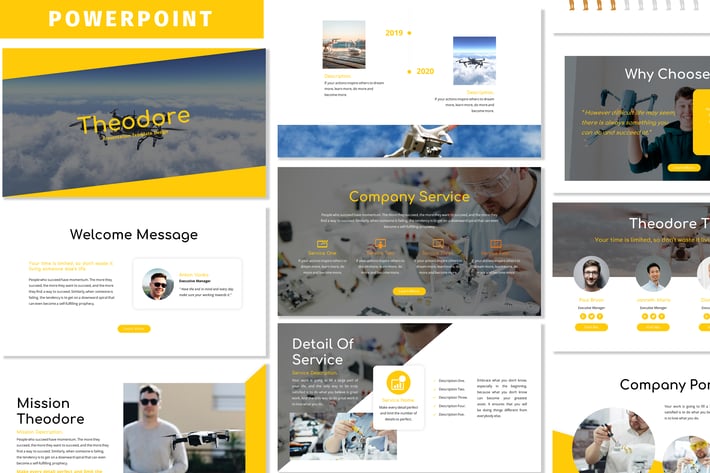 Theodore - Business Powerpoint Template
