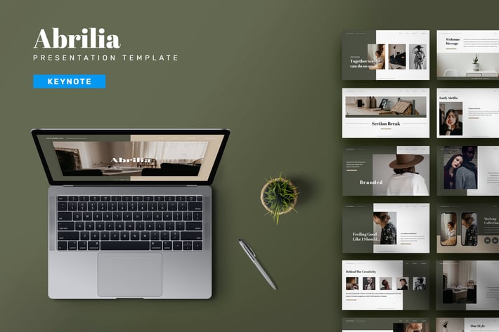 Abrilia - Keynote Templates