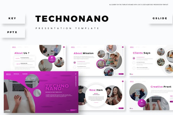 Techno Nano - Presentation Template