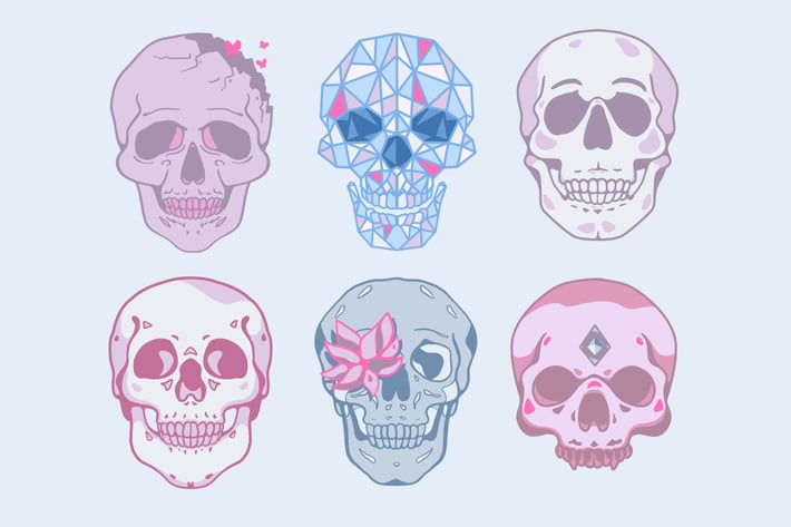 Skulls Clipart