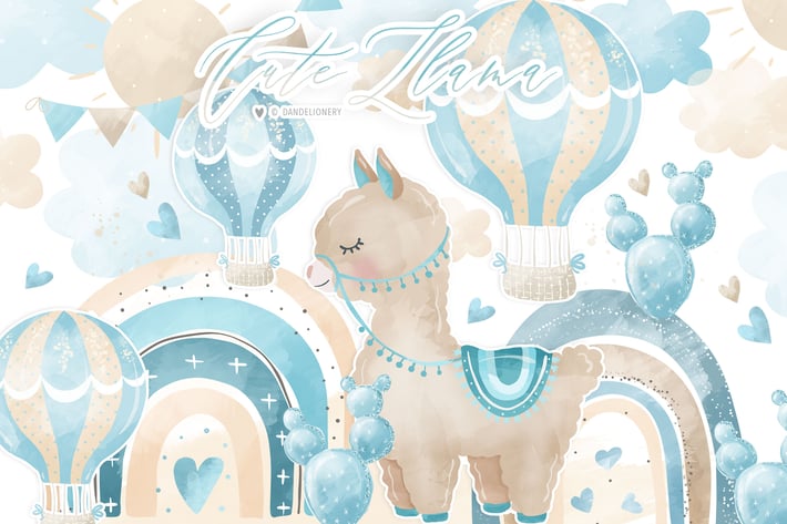 Lama Baby boy design