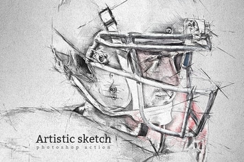 Artistic Sketch 2 Photoshop Action