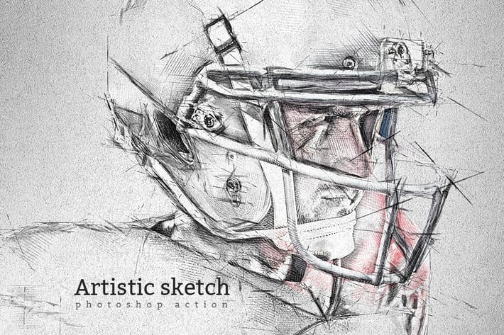 Artistic Sketch 2 Photoshop Action