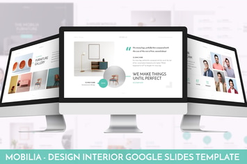 Mobilia - Design Interior Google Slides Template