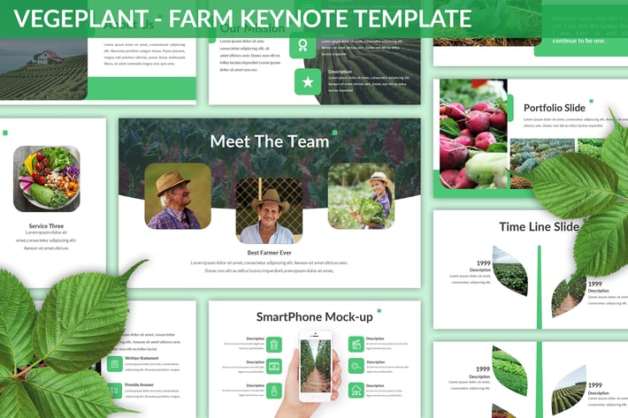 Vegeplant - Farm Keynote Template