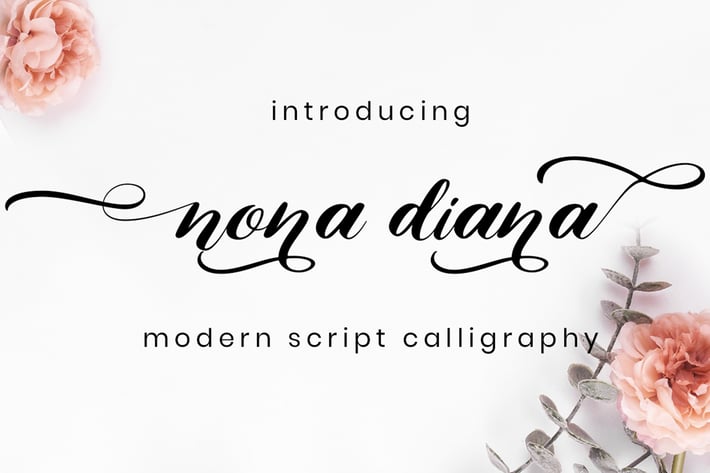Nona Diana - Script Font