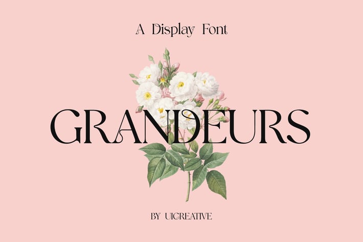 Grandeurs Modern Display Serif Font