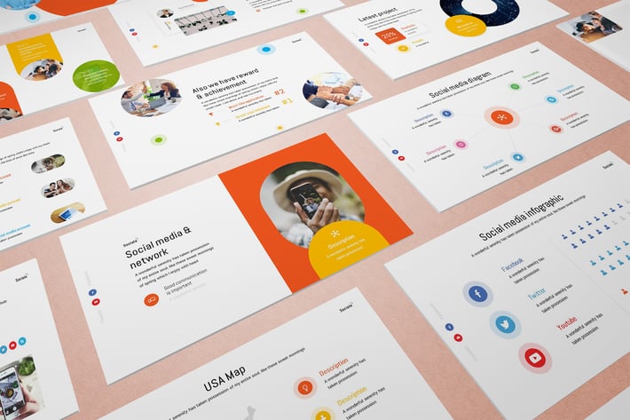 Sociala - Social Media Keynote Template