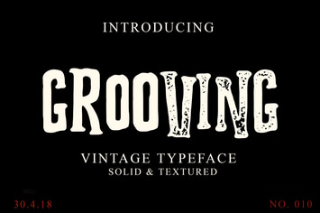 Grooving Vintage Font