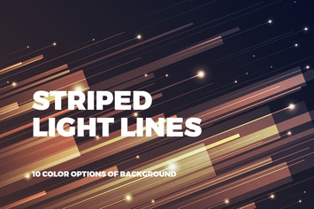 Abstract Striped and Light Lines Backgrounds