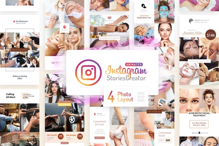 Animated Instagram Stories Creator - Powerpoint V4