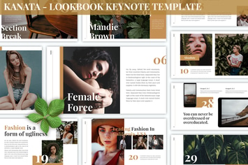 Kanata - Lookbook Keynote Template
