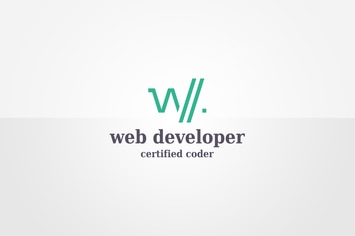 Web Developer Logo Template