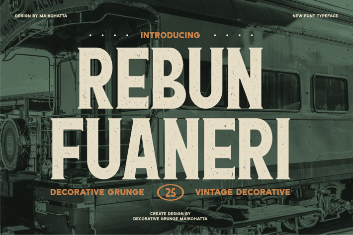 Rebun Fuaneri - Decorative Retro Display
