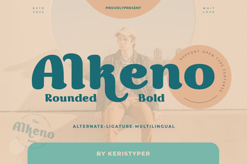 Alkeno Font